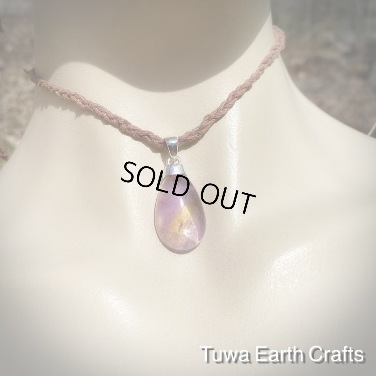 画像10: 1点もの　高品質アメトリン ペンダントトップ　アメジスト パワーストーン天然石お守りヒーリングアクセサリー (10)