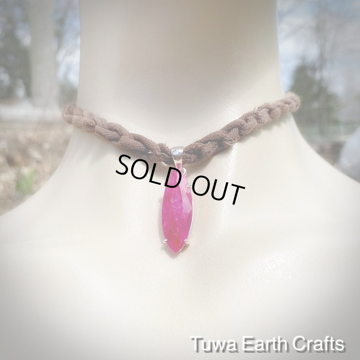 画像5: 【行動力アップの石】石全長3cm大ぶり♪ 高品質 天然ルビー（アフリカ産）ペンダントトップ★貴石★天然石パワーストーンアクセサリー原石　ヒーリングストーン　ジュエリー (5)