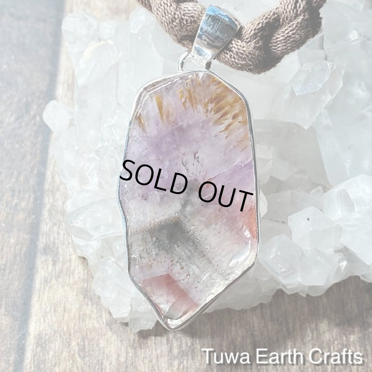 画像3: 【運気アップ・ヒーリング】大ぶり高品質スーパーセブン/セイクリッドセブン ファントム ペンダントトップ★天然石パワーストーンアクセサリー スピリチュアル ヒーリングお守りジュエリー (3)
