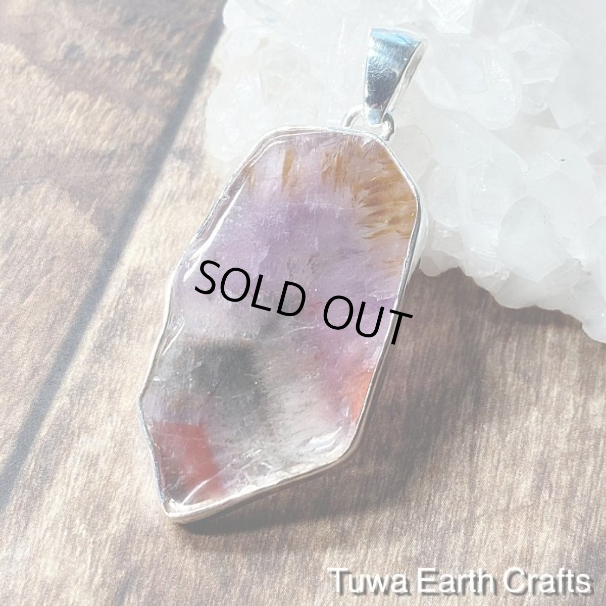 画像5: 【運気アップ・ヒーリング】大ぶり高品質スーパーセブン/セイクリッドセブン ファントム ペンダントトップ★天然石パワーストーンアクセサリー スピリチュアル ヒーリングお守りジュエリー (5)