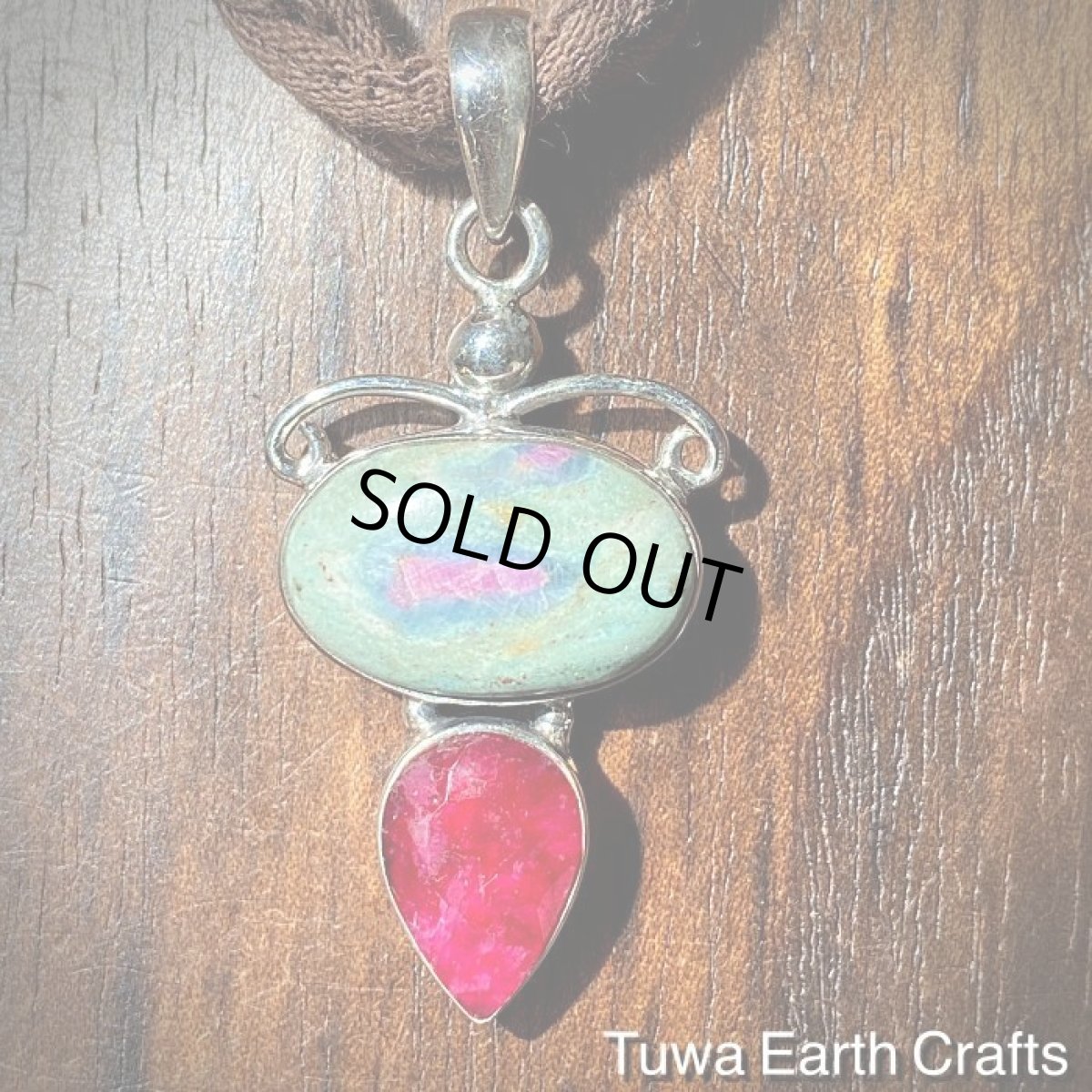 画像8: 1点物　大ぶり きらきら高品質ルビー＆ルビーインフックサイト ペンダントトップ*天然石パワーストーンお守りアクセサリー＊ヒーリングストーンジュエリー　 (8)