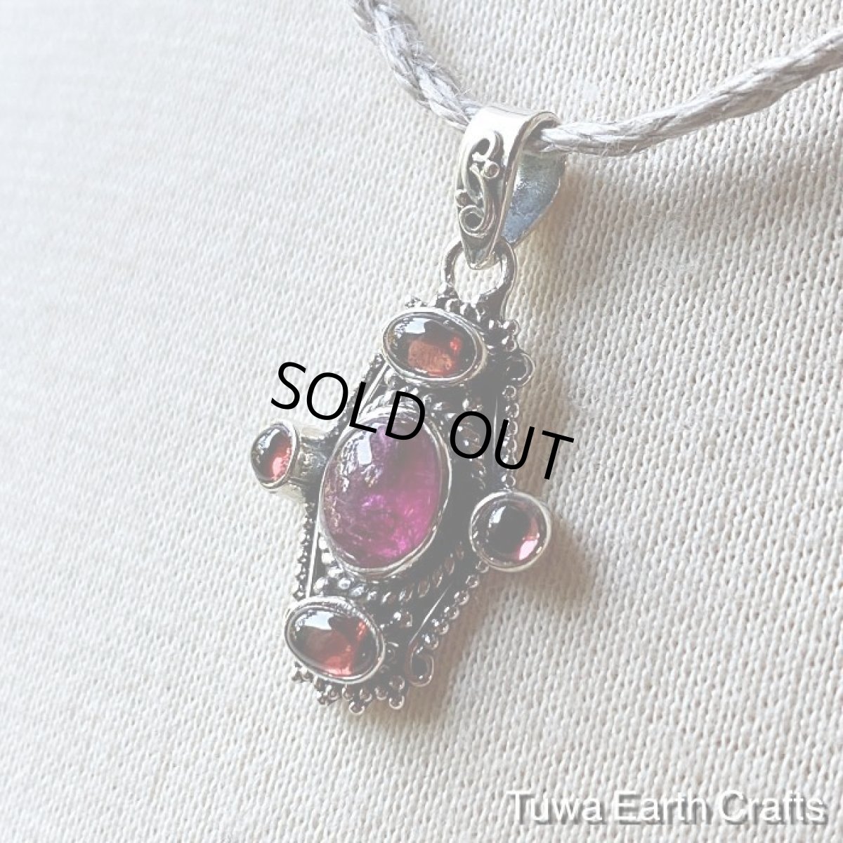 画像5: 【恋愛運アップ・絆を深める】高品質ピンクトルマリン＆ガーネット ペンダントトップ★ヒーリングジュエリー　お守り天然石パワーストーンアクセサリー★10月誕生石 (5)