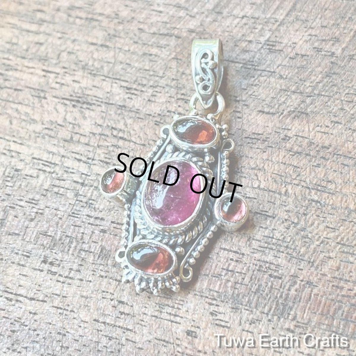 画像8: 【恋愛運アップ・絆を深める】高品質ピンクトルマリン＆ガーネット ペンダントトップ★ヒーリングジュエリー　お守り天然石パワーストーンアクセサリー★10月誕生石 (8)