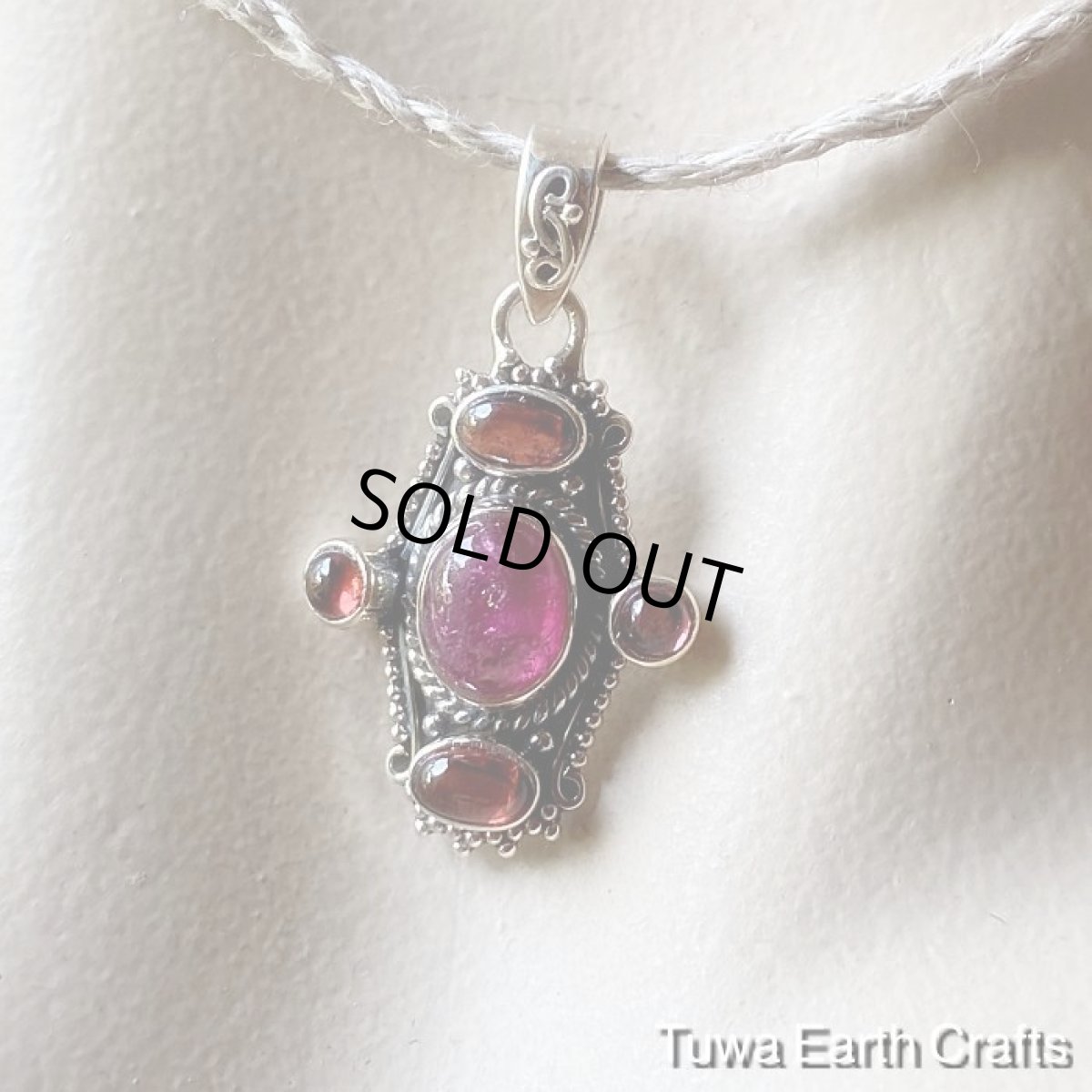 画像6: 【恋愛運アップ・絆を深める】高品質ピンクトルマリン＆ガーネット ペンダントトップ★ヒーリングジュエリー　お守り天然石パワーストーンアクセサリー★10月誕生石 (6)