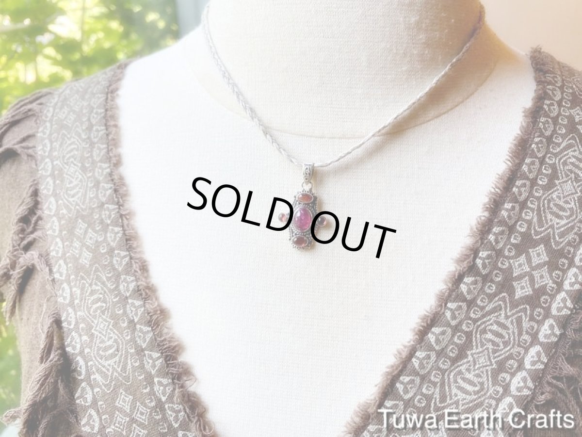 画像12: 【恋愛運アップ・絆を深める】高品質ピンクトルマリン＆ガーネット ペンダントトップ★ヒーリングジュエリー　お守り天然石パワーストーンアクセサリー★10月誕生石 (12)