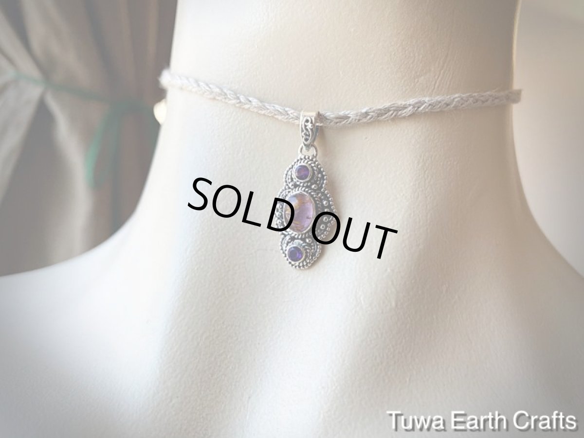 画像12: 【運気アップ・ヒーリング】1点物 高品質スーパーセブン/セイクリッドセブン（カコクセナイトinアメジスト）＆きらきらアメジスト ペンダントトップ★ヒーリングストーンお守りジュエリー天然石パワーストーンアクセサリー (12)