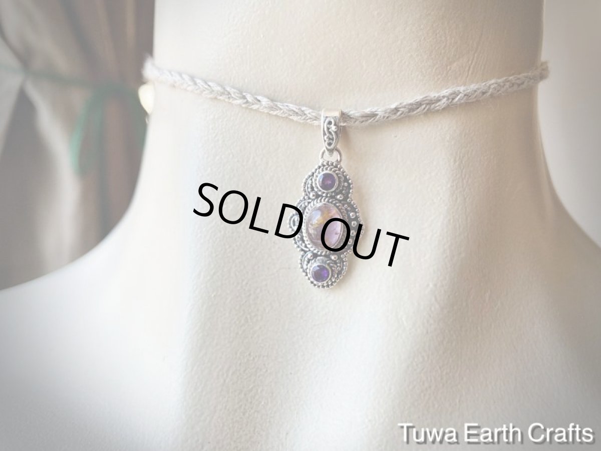 画像11: 【運気アップ・ヒーリング】1点物 高品質スーパーセブン/セイクリッドセブン（カコクセナイトinアメジスト）＆きらきらアメジスト ペンダントトップ★ヒーリングストーンお守りジュエリー天然石パワーストーンアクセサリー (11)