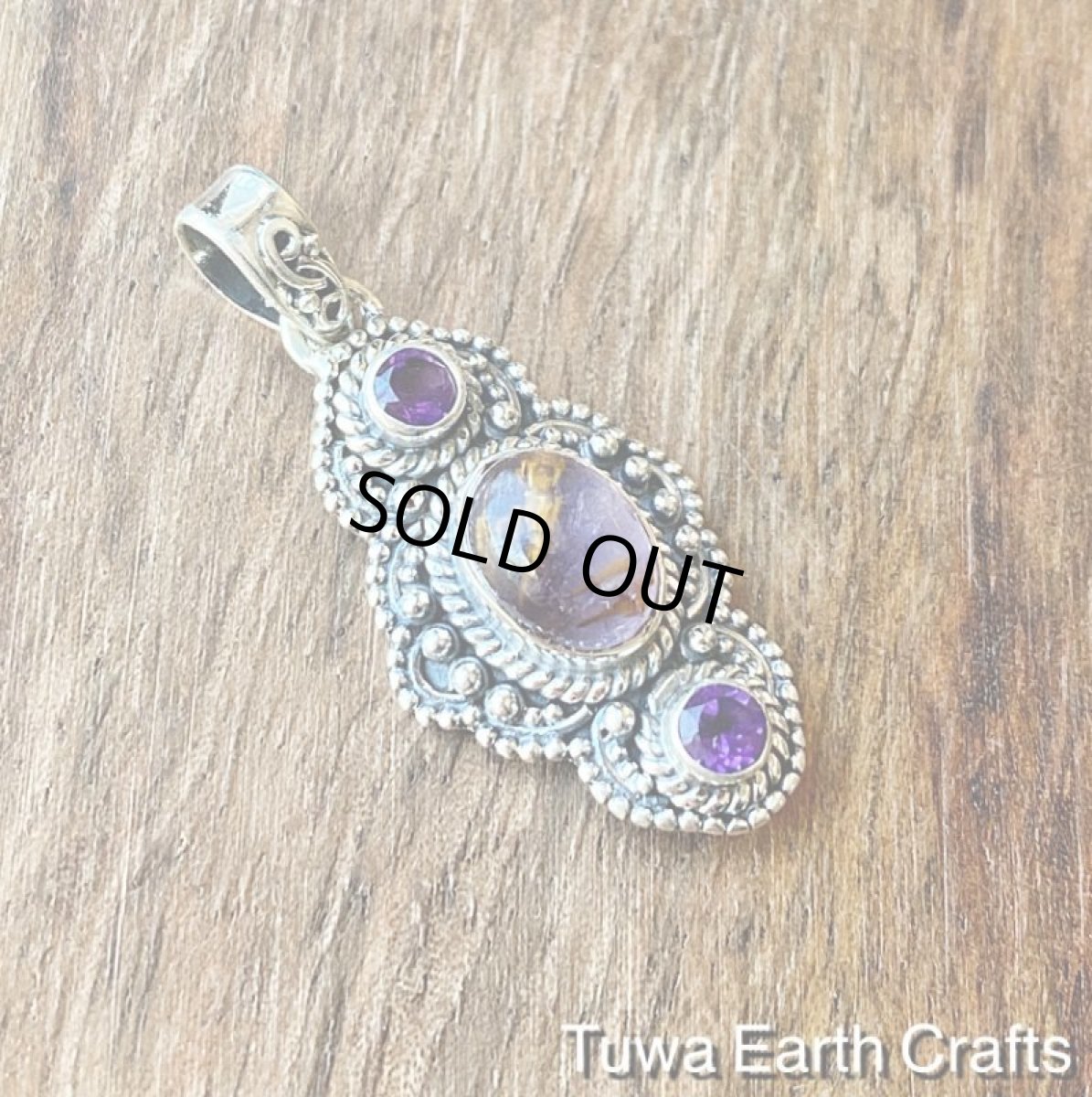 画像3: 【運気アップ・ヒーリング】1点物 高品質スーパーセブン/セイクリッドセブン（カコクセナイトinアメジスト）＆きらきらアメジスト ペンダントトップ★ヒーリングストーンお守りジュエリー天然石パワーストーンアクセサリー (3)