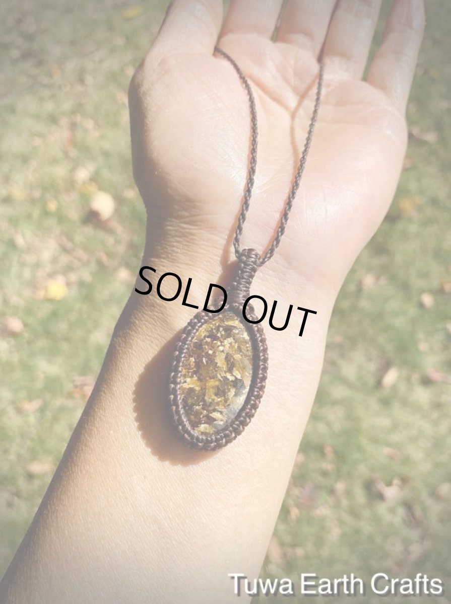 画像6: 【自己肯定感アップ・決断力向上】高品質ブロンザイト ペンダント ネックレス 1点もの シンプル*ヒーリング パワーストーンお守りジュエリー天然石マクラメ編みアクセサリー金属アレルギー対応 (6)