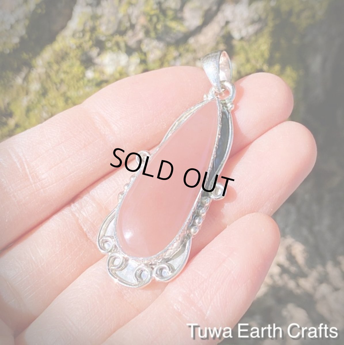 画像9: 【縁結び・人脈運アップ・精神安定】1点物大ぶり高品質グァバクォーツ ペンダントトップ★パワーストーン天然石ヒーリングストーンお守りアクセサリー　恋愛運アップ (9)