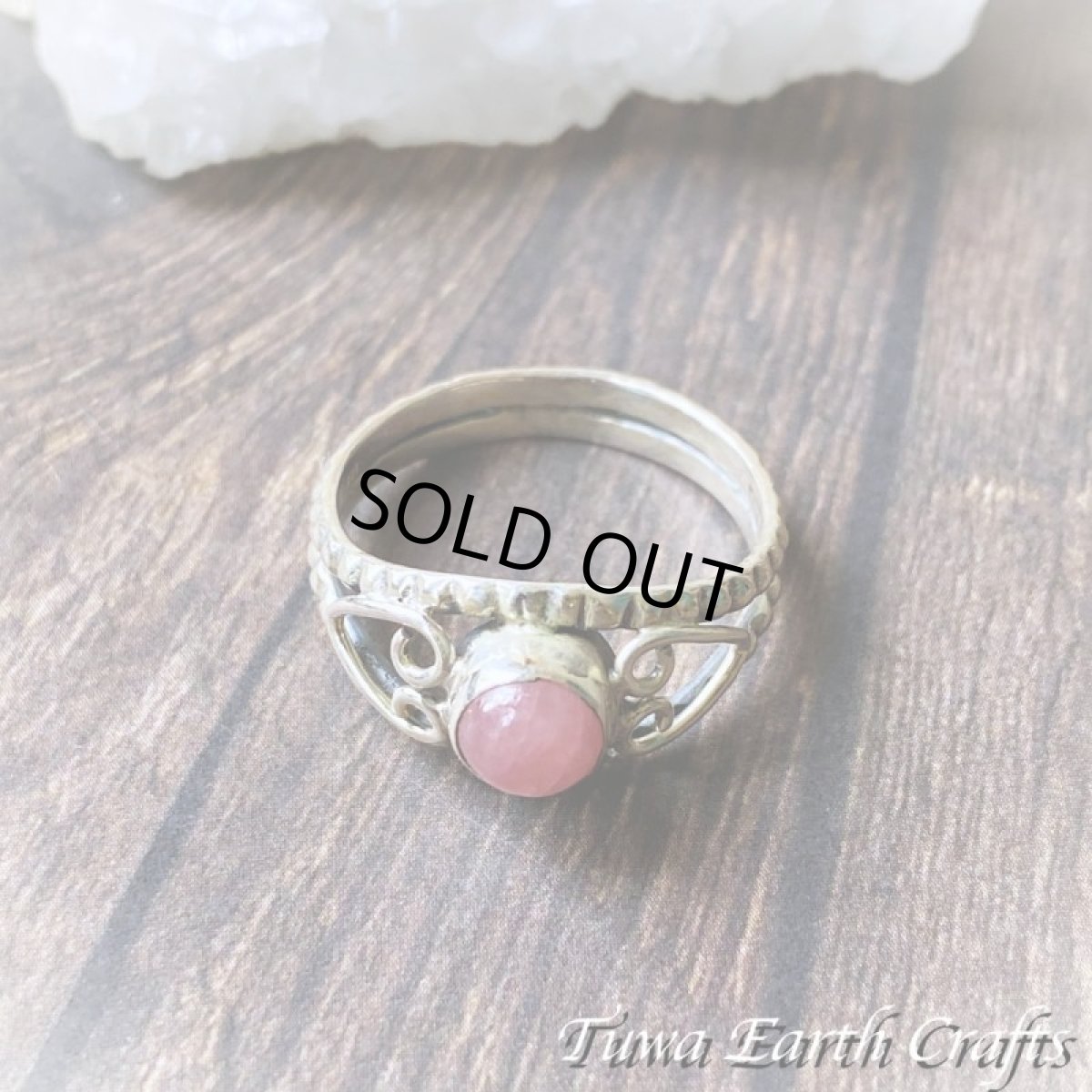 画像3: 【ヒーリング・美的感覚アップ】高品質インカローズ ロードクロサイト指輪 リング 16号  スターリングシルバー天然石パワーストーン　アクセサリー　ヒーリングお守りジュエリー (3)