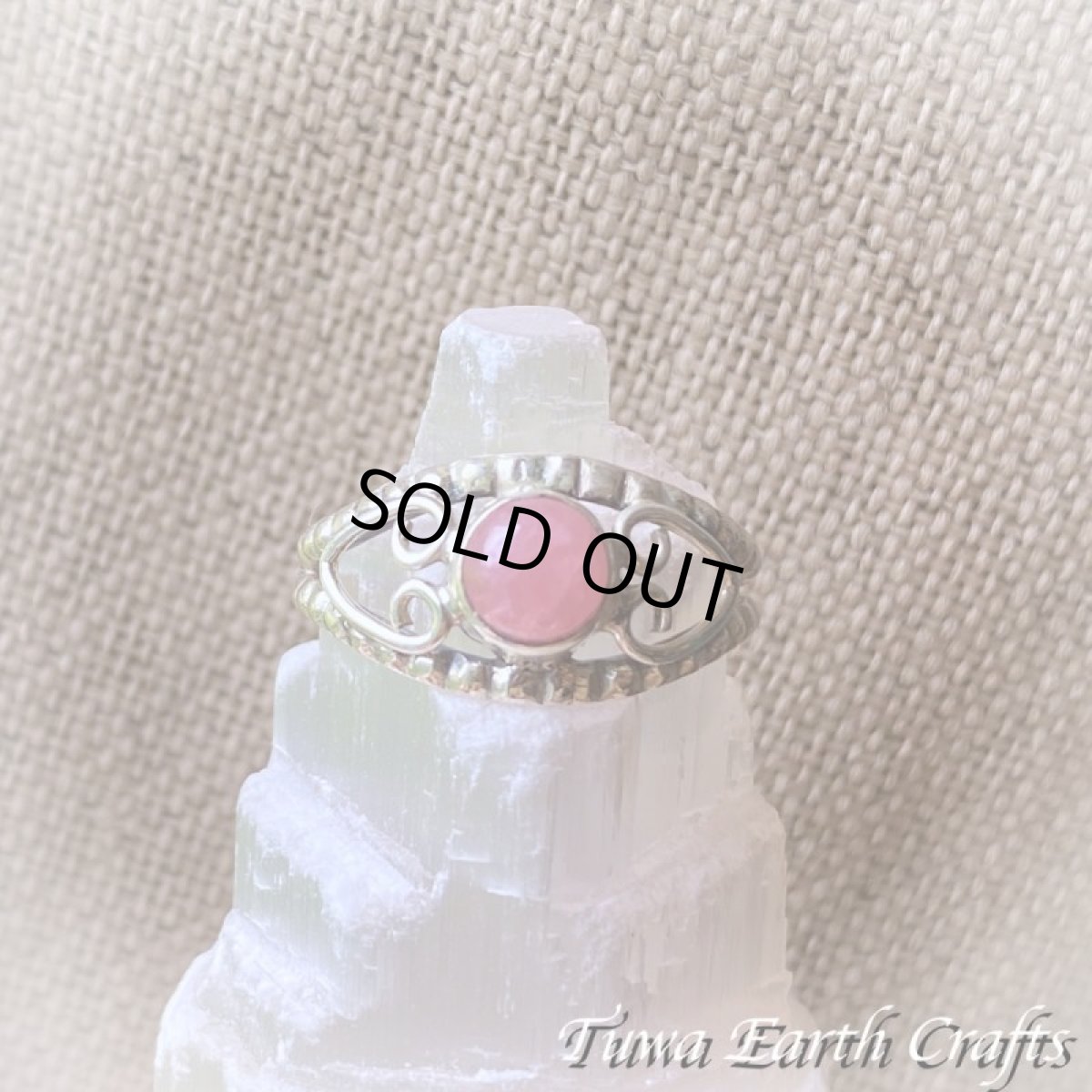 画像8: 【ヒーリング・美的感覚アップ】高品質インカローズ ロードクロサイト指輪 リング 16号  スターリングシルバー天然石パワーストーン　アクセサリー　ヒーリングお守りジュエリー (8)