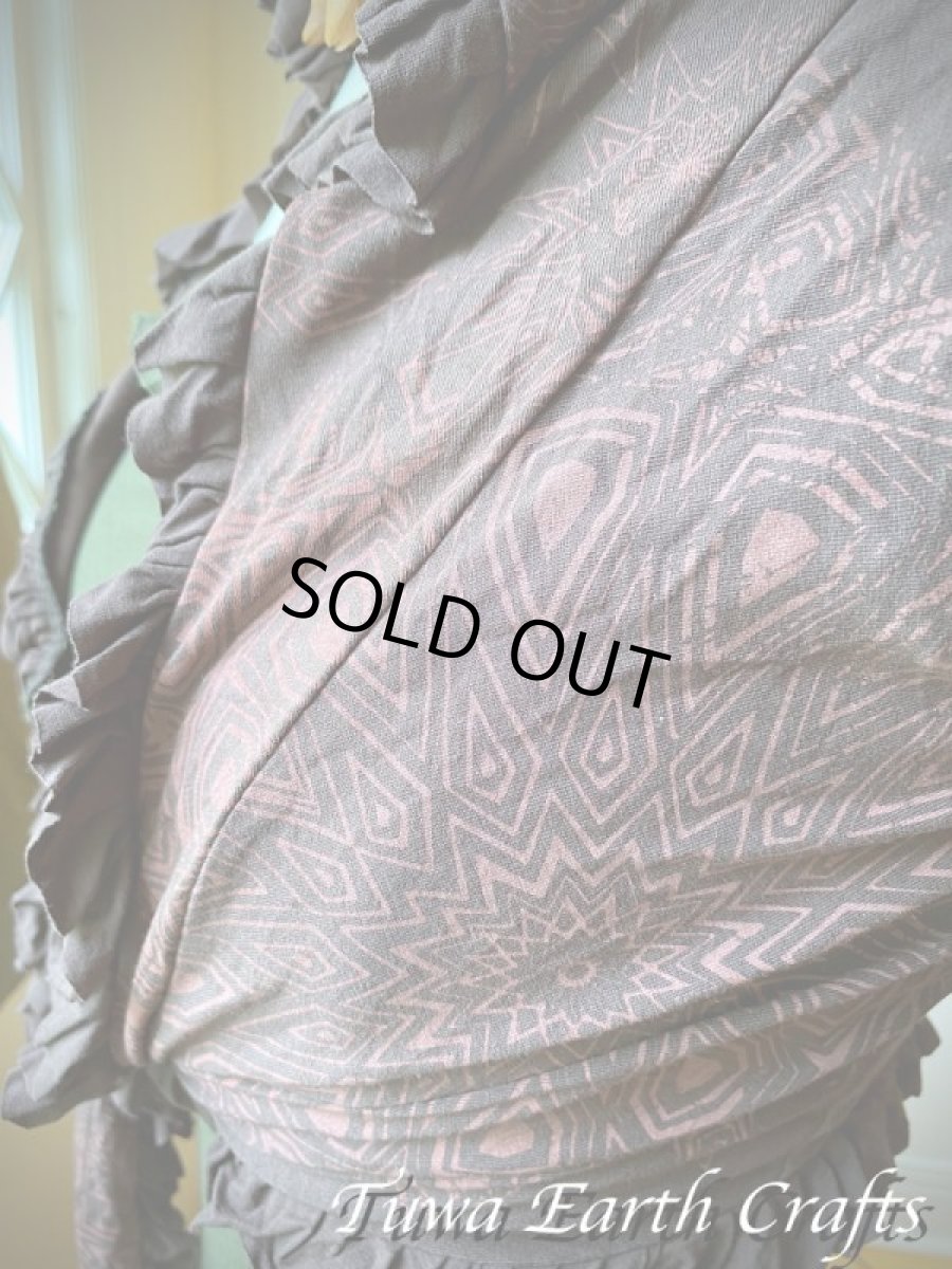 画像18: カナダ発ブランド Sati Creation  フード付きボレロ/フーディー カーディガン スーフィー曼荼羅プリント入り*フェアトレード*ヨガ*ダンスウェア*フェスティバル*ウェディング (18)