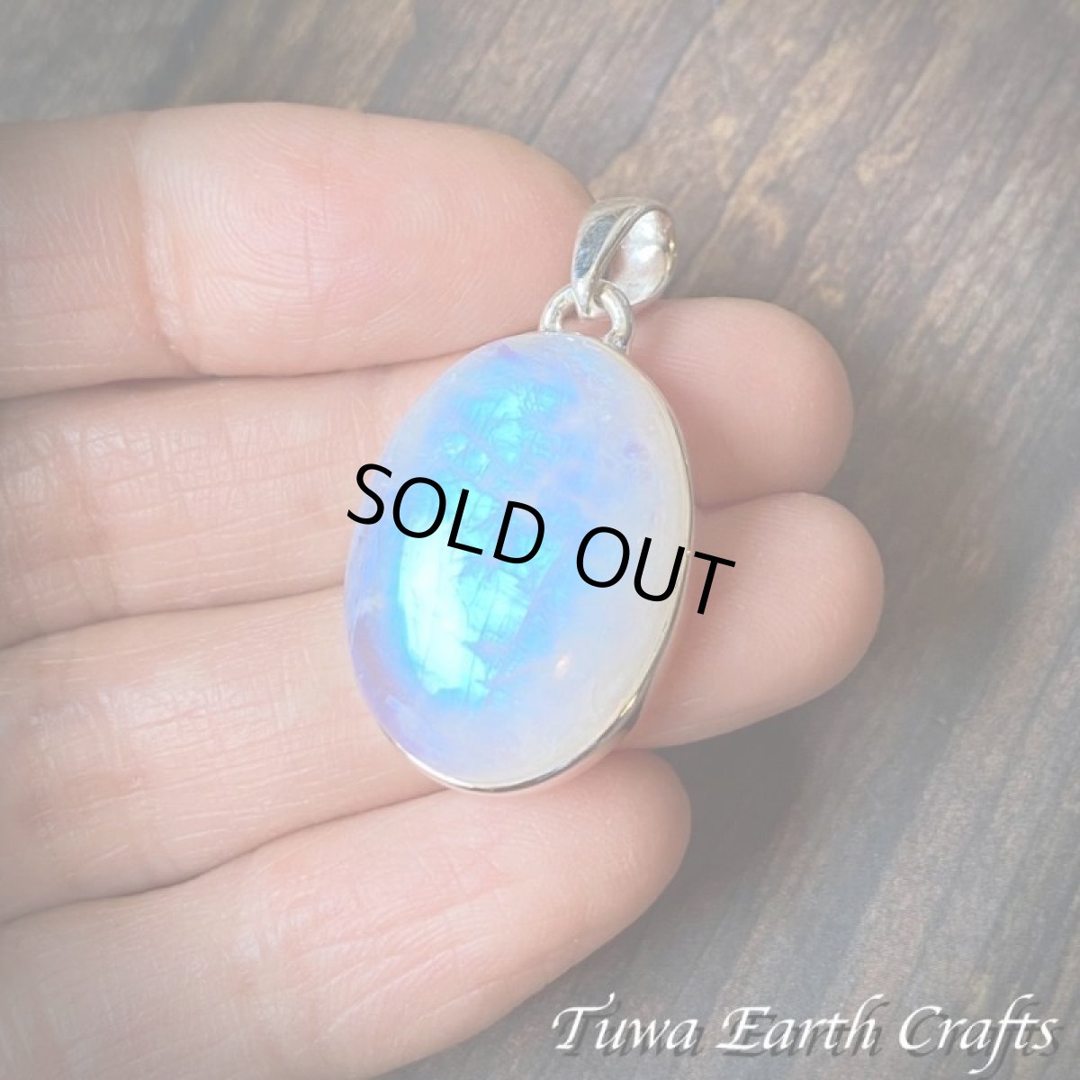 画像4: 高品質大ぶりブルームーンストーン　ペンダントトップ＊ヒーリングストーン ジュエリー天然石アクセサリー (4)