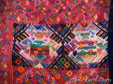 画像11: メキシコより♪ リバーシブル♪ 手刺繍 手織り フリンジショルダーバッグ 1点もの ハンドメイド 手仕事 ハンドクラフト エスニック ファッション ヒッピー  (11)