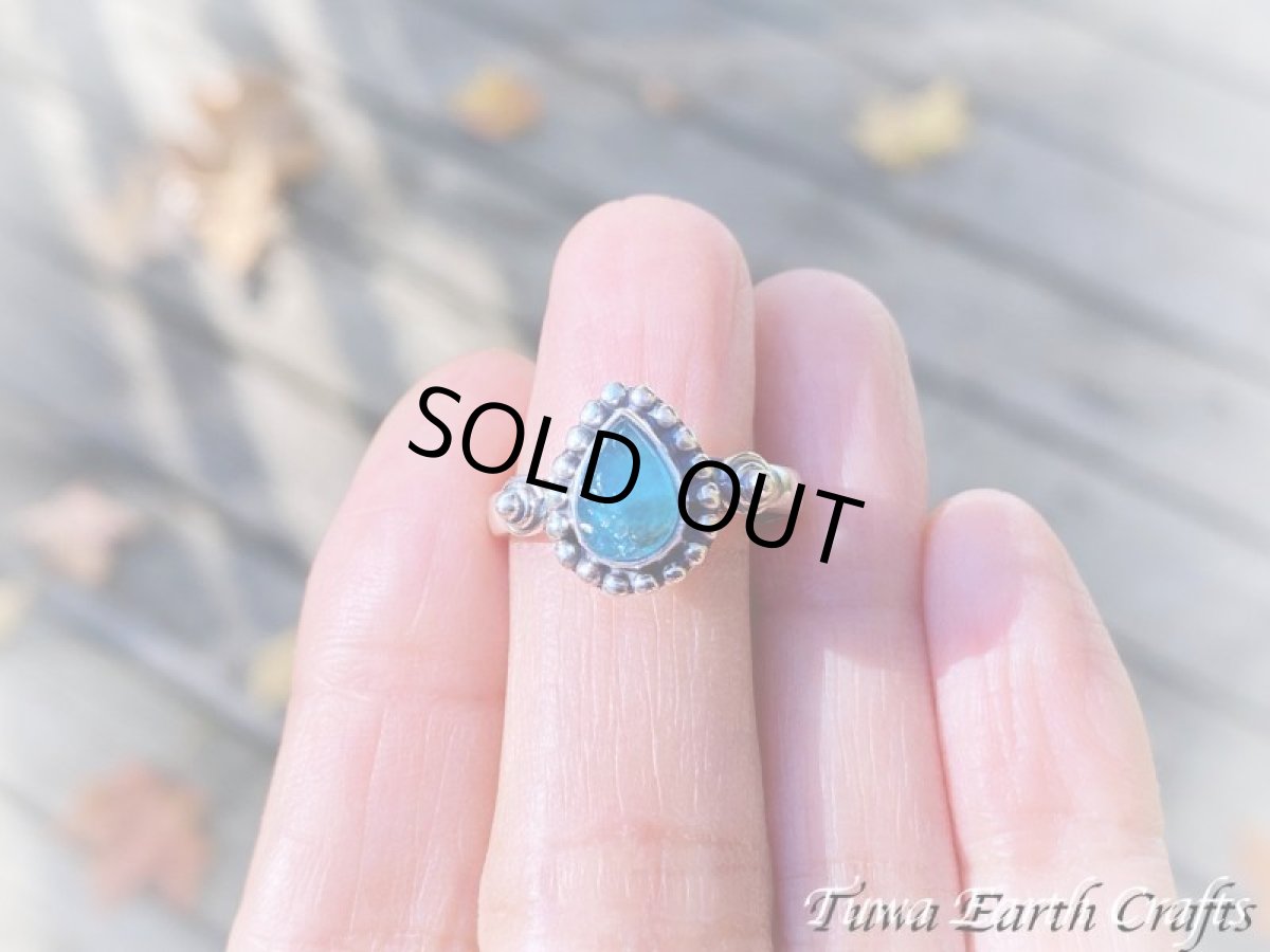 画像29: 【モチベーションUP・意志の強化】高品質 ネオンブルーアパタイト原石シルバーリング 指輪13号 ヒーリング天然石パワーストーンアクセサリー スピリチュアルお守りジュエリー (29)