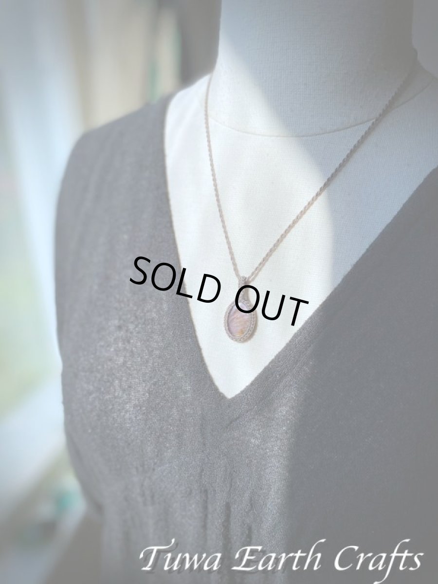 画像8: 両面使い可能♪  高品質スーパーセブン ネックレス・ペンダント シンプル＆ナチュラル マクラメ 1点ものパワーストーン天然石ハンドメイドアクセサリー お守りヒーリングジュエリー　金属アレルギー対応 (8)