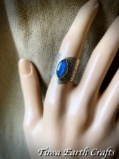 画像10: 【夢の実現をサポート】高品質 ラブラドライト  指輪 14号 神秘的ブルー 天然石パワーストーンアクセサリー ヒーリングジュエリーお守り スピリチュアル (10)