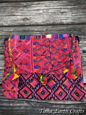 画像6: メキシコより♪ 手刺繍 ポシェット・バッグ 1点もの ハンドメイド 手仕事 ハンドクラフト エスニック ファッション (6)