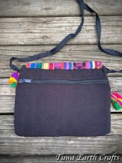 画像7: メキシコより♪ 手刺繍 ポシェット・バッグ 1点もの ハンドメイド 手仕事 ハンドクラフト ボヘミアン エスニック ファッション (7)