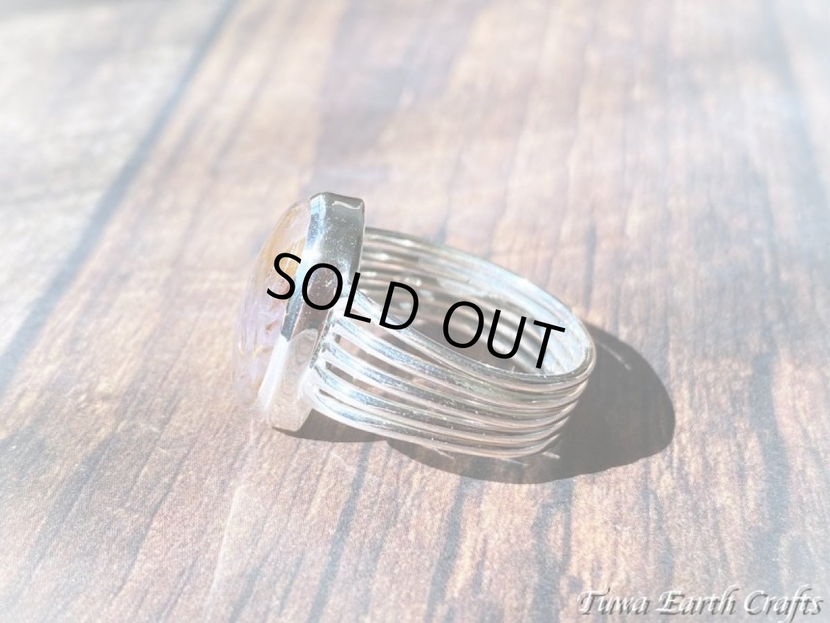 画像6: 【運気・金運アップ・ヒーリング】大ぶり高品質スーパーセブン/セイクリッドセブン 指輪リング 15号★天然石パワーストーンアクセサリー スピリチュアル ヒーリングお守りジュエリー (6)