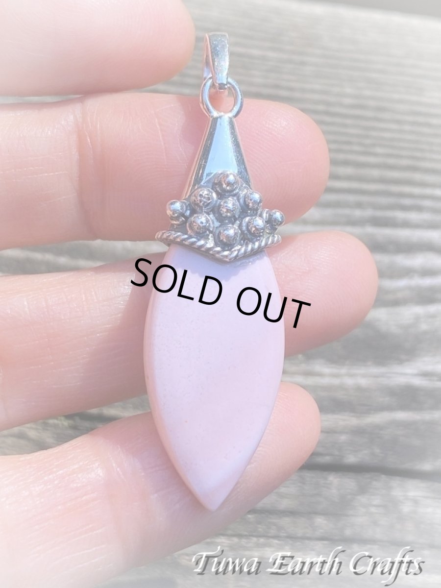 画像21: 【女性性の向上・創造力UP】高品質ピンクオパール ペンダントトップ★１点もの 天然石パワーストーンお守りアクセサリー ヒーリングジュエリー スピリチュアル (21)