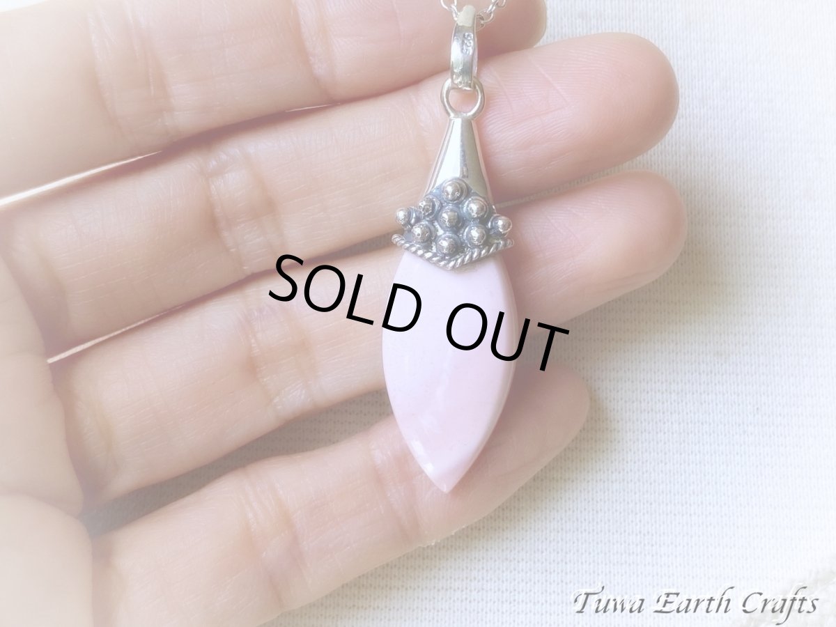 画像14: 【女性性の向上・創造力UP】高品質ピンクオパール ペンダントトップ★１点もの 天然石パワーストーンお守りアクセサリー ヒーリングジュエリー スピリチュアル (14)