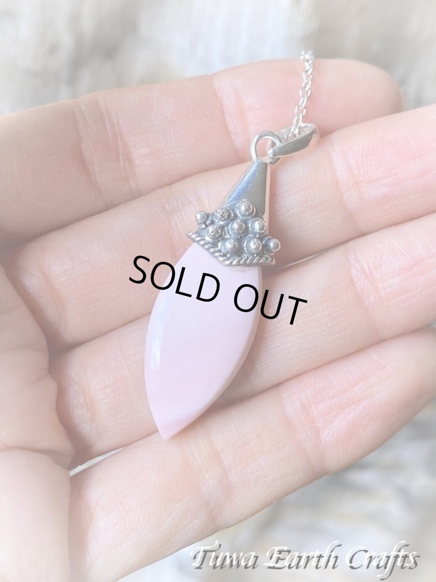 画像5: 【女性性の向上・創造力UP】高品質ピンクオパール ペンダントトップ★１点もの 天然石パワーストーンお守りアクセサリー ヒーリングジュエリー スピリチュアル (5)
