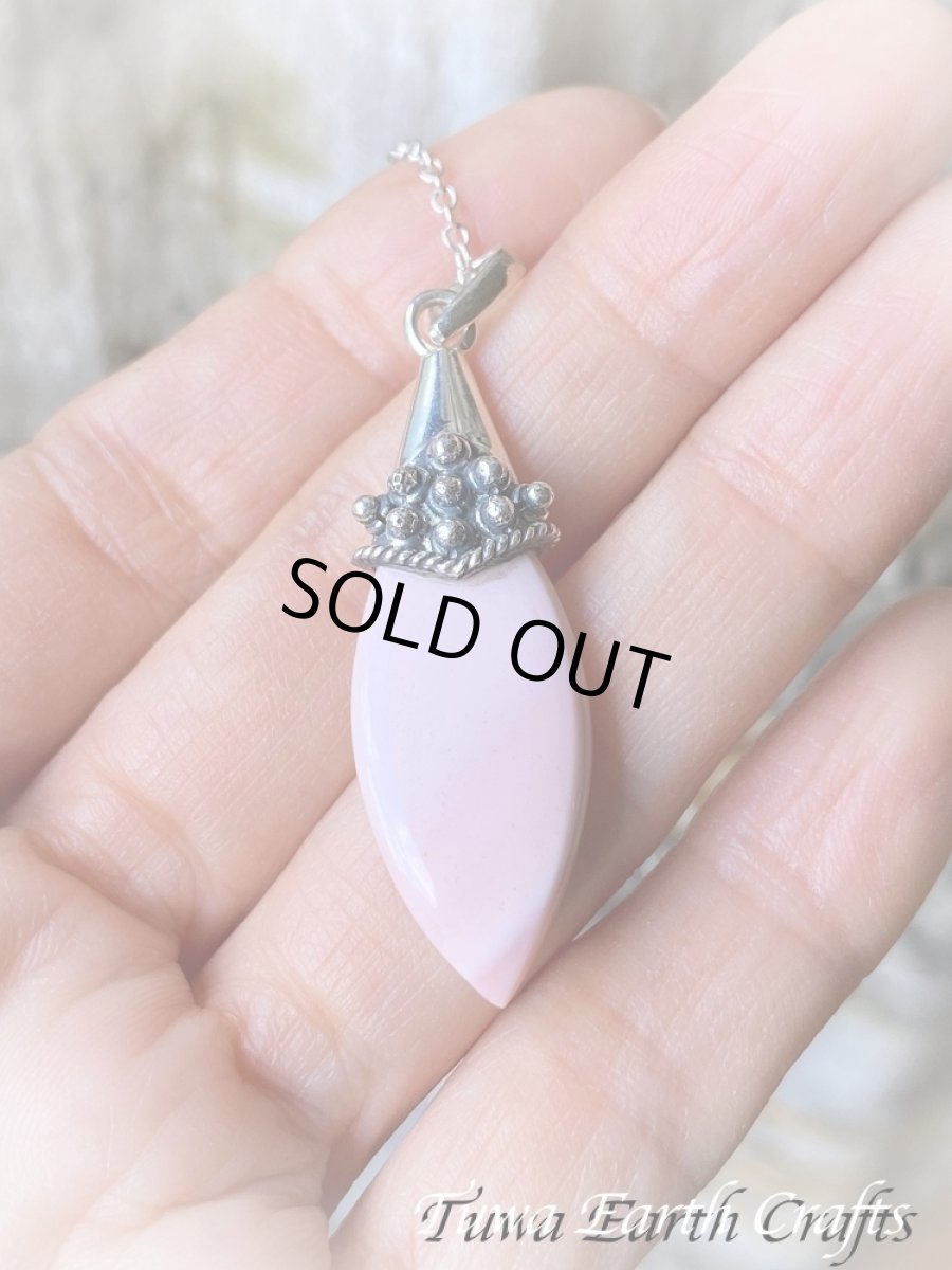 画像4: 【女性性の向上・創造力UP】高品質ピンクオパール ペンダントトップ★１点もの 天然石パワーストーンお守りアクセサリー ヒーリングジュエリー スピリチュアル (4)