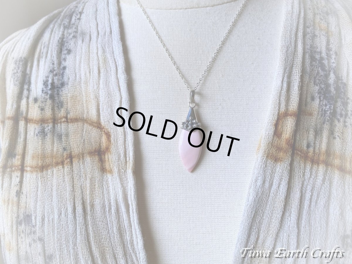 画像8: 【女性性の向上・創造力UP】高品質ピンクオパール ペンダントトップ★１点もの 天然石パワーストーンお守りアクセサリー ヒーリングジュエリー スピリチュアル (8)