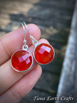天然石ピアス - Tuwa Earth Crafts