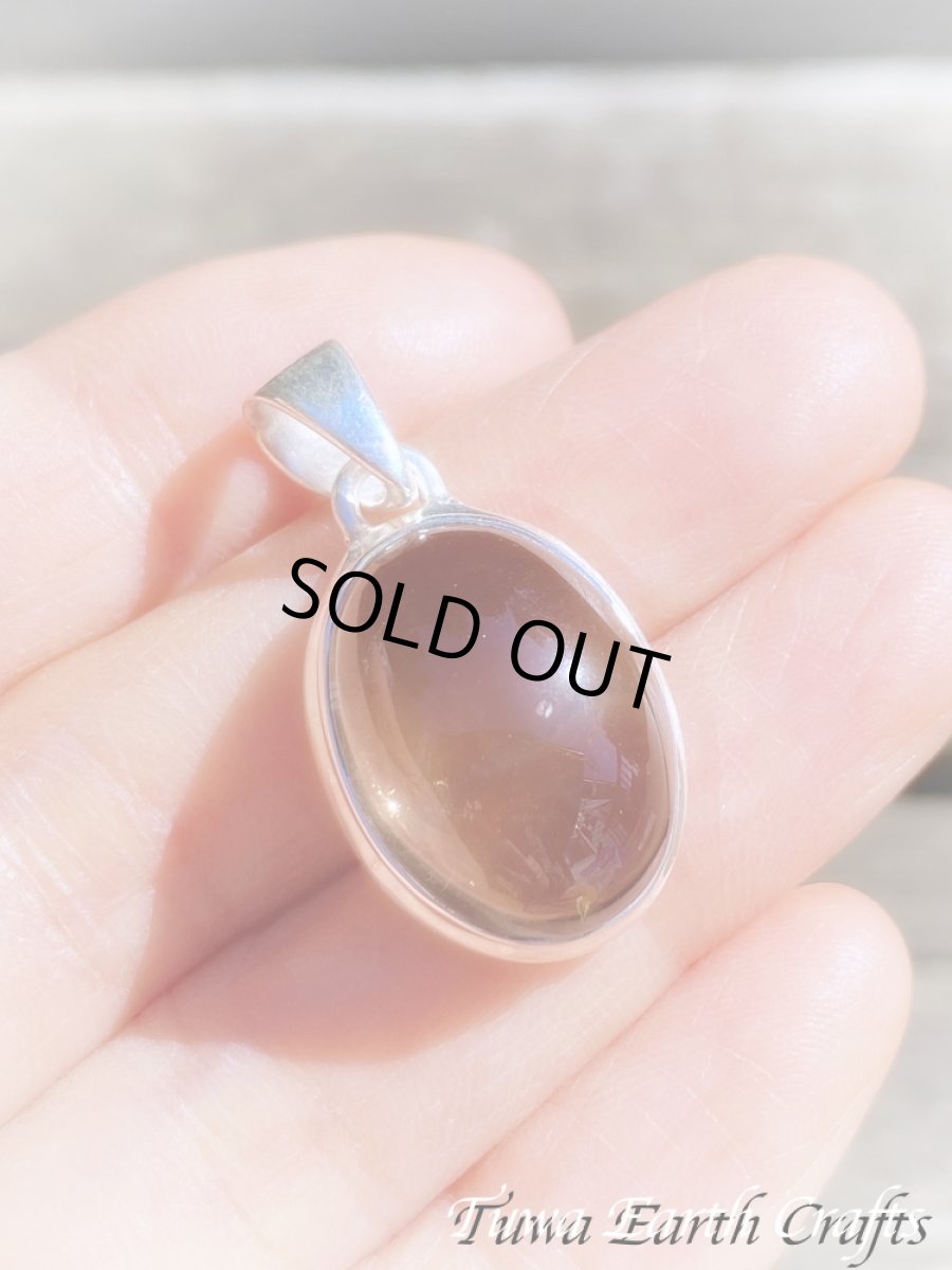 画像7: 【浄化・魔除け】高品質スモーキークォーツ ペンダントトップ 煙水晶 1点もの パワーストーン 天然石アクセサリー　スピリチュアル 精神安定 厄除け 電磁波対策 お守り ヒーリングジュエリー  (7)