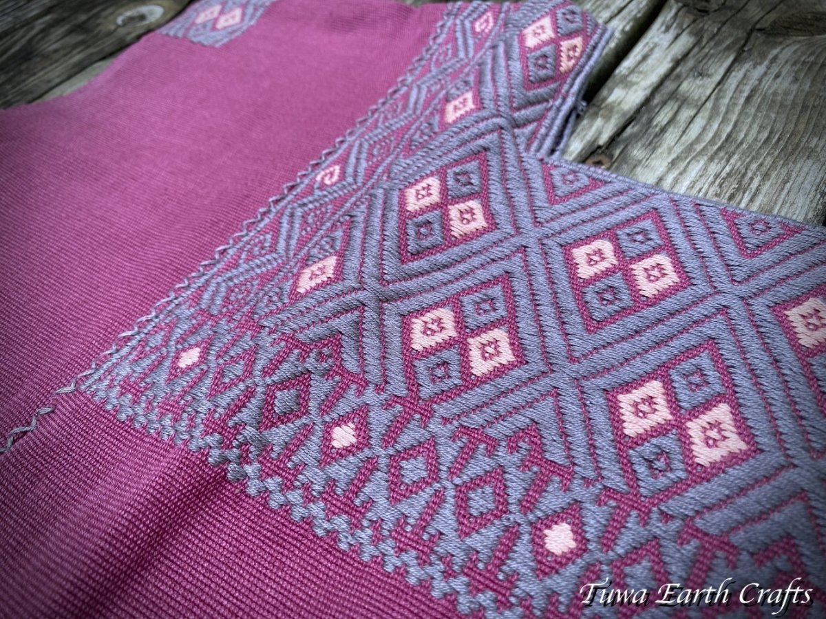 画像13:  メキシコより♪ 1点もの手織り・手縫い シャツ 手仕事 ハンドメイド ハンドクラフト エスニック ファッション ウィピル ララインサール 貫頭衣 民族服 民族衣装 フェアトレード エシカル　フリーダ (13)