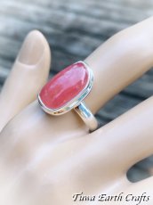 画像17: 【ヒーリング・美的感覚アップ】高品質インカローズ ロードクロサイト指輪 リング 18号  スターリングシルバー天然石パワーストーン　アクセサリー　ヒーリングお守りジュエリー　スピリチュアル　7月誕生石 (17)