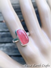 画像18: 【ヒーリング・美的感覚アップ】高品質インカローズ ロードクロサイト指輪 リング 18号  スターリングシルバー天然石パワーストーン　アクセサリー　ヒーリングお守りジュエリー　スピリチュアル　7月誕生石 (18)