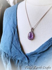 画像10: 【自信・やる気アップ・魔除け】 高品質アメトリン ペンダント・ネックレス　シンプル＆ナチュラル アメシスト 商売繁盛お守り＊大粒 マクラメ編み ハンドメイド パワーストーン天然石ヒーリングストーンアクセサリー 金属アレルギー対応　スピリチュアル (10)