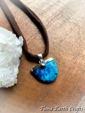 画像13: 【魔除け・直感力アップ・旅のお守り】高品質シャッタカイト ペンダントトップ with ブルームーンストーン*1点ものヒーリングジュエリー 天然石パワーストーンアクセサリー スピリチュアル ジュエリー (13)