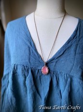 画像15: 【ヒーリング・美的感覚アップ】高品質インカローズ天然石ペンダント/ネックレス ロードクロサイト*シンプル ハンドメイド 1点もの パワーストーン天然石ヒーリングストーン マクラメ編みアクセサリー　金属アレルギー対応　スピリチュアル　お守り (15)
