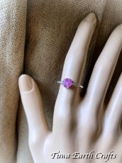画像10: 【縁起を呼ぶ六角形・行動力・生命力UP】高品質  天然ルビー指輪リング 13号*1点もの天然石パワーストーンアクセサリー シルバーお守りジュエリー ヘキサゴン スタールビー (10)
