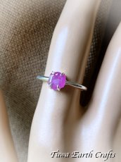 画像5: 【縁起を呼ぶ六角形・行動力・生命力UP】高品質  天然ルビー指輪リング 13号*1点もの天然石パワーストーンアクセサリー シルバーお守りジュエリー ヘキサゴン スタールビー (5)