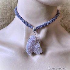 画像4: 会員様限定15％OFF♪  大ぶりビッグサイズ♪【浄化・癒し】1点物　アメシスト/アメジスト原石クラスター　ペンダントトップ*2月誕生石　紫水晶　鉱物　パワーストーン天然石　アクセサリー (4)