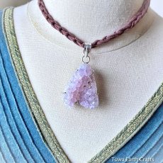 画像6: 会員様限定15％OFF♪  大ぶりビッグサイズ♪【浄化・癒し】1点物　アメシスト/アメジスト原石クラスター　ペンダントトップ*2月誕生石　紫水晶　鉱物　パワーストーン天然石　アクセサリー (6)