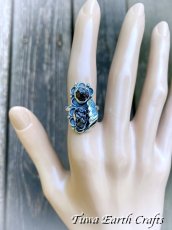 画像8: 【浄化・グラウンディング・自然治癒力アップ】高品質エリートシュンガイト（ノーブルシュンガイト）リング 指輪 13号　１点もの パワーストーン 天然石ヒーリングジュエリー　お守りアクセサリー スピリチュアル (8)