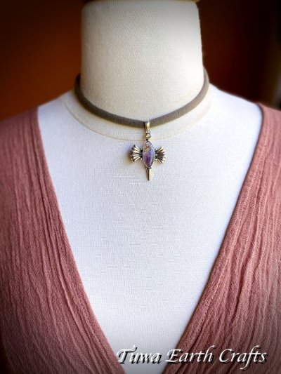 画像2: 【運気・金運アップ・ヒーリング】虹入り♪ 高品質スーパーセブン/セイクリッドセブン（カコクセナイトinアメジスト）ペンダントトップ with 宝石質きらきらシトリン★1点ものヒーリングストーンお守りジュエリー天然石パワーストーンアクセサリー