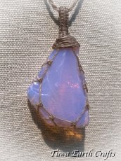 画像32: 高品質アンダラクリスタル（シエラネバダ産）ネックレス・ペンダント  希少エンジェルオーラ/ハートオブゴッドウィズインピンク シンプル＆ナチュラル マクラメ 1点ものパワーストーン天然石ハンドメイドアクセサリー スピリチュアルお守りヒーリングジュエリー (32)