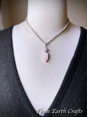 画像7: 【浄化・ヒーリング・瞑想】高品質スコレサイト ペンダントトップ with ピンクオパール スコレス沸石 スティルバイト入り*オレンジスコレサイト 1点物 パワーストーン天然石アクセサリー　お守りジュエリー スピリチュアル  (7)