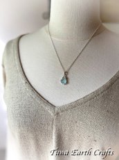 画像13: 【幸福のシンボル・癒しの石】高品質アクアマリン原石（ブラジル産）ペンダント 1点もの ★ ヒーリングジュエリー天然石パワーストーンお守りアクセサリー3月誕生石　スピリチュアル (13)