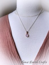 画像12: 虹入り♪ 高品質モルガナイト ペンダントトップ　K18 ローズゴールド ヴェルメイユ★ピンクアクアマリン ピンクベリル 1点物 スターリングシルバー天然石パワーストーン 精神安定・幸せな結婚 お守りアクセサリー ヒーリングジュエリー スピリチュアル (12)