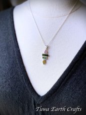 画像11: 【積極性・自信向上・金運アップ・運気アップ】1点もの 高品質トルマリン ペンダントトップ 原石 鉱物★グリーントルマリン ピンクトルマリン イエロートルマリン ハンドメイドアクセサリー お守り 癒し効果 天然石ヒーリングストーン ジュエリー (11)