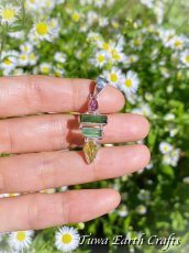 画像3: 【積極性・自信向上・金運アップ・運気アップ】1点もの 高品質トルマリン ペンダントトップ 原石 鉱物★グリーントルマリン ピンクトルマリン イエロートルマリン ハンドメイドアクセサリー お守り 癒し効果 天然石ヒーリングストーン ジュエリー (3)